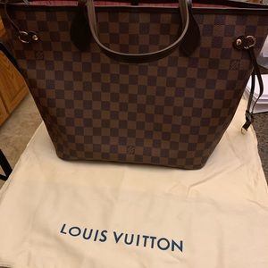 Louis Vuitton Damier Ebene Neverfull MM